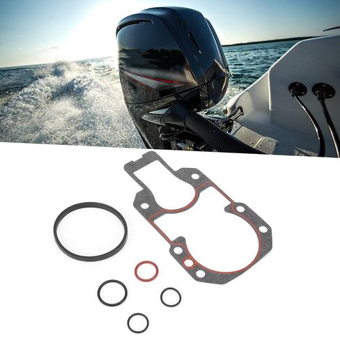 8pcs Marine Outdrive Gasket Set, Rubber Paperboard Modification Maintenance Replacement Kit for I R MR II in Kuwait