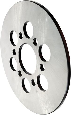 Stainless Steel Rear Brake Rotor Direct Fit for Yamaha Rhino 450 YXR45F (2006-2009) & Rhino 660 YXR66F (2004-2007) - OEM # 5UG-F5831-00-00 Replacement in Kuwait