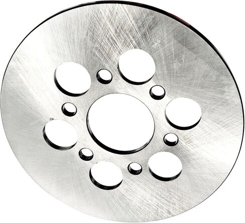 Stainless Steel Rear Brake Rotor Direct Fit for Yamaha Rhino 450 YXR45F (2006-2009) & Rhino 660 YXR66F (2004-2007) - OEM # 5UG-F5831-00-00 Replacement in Kuwait