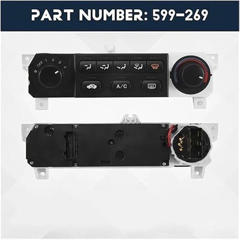 for Odyssey 1999-2004 599-269 Air Conditioning Control Panel Switch HVAC Climate Temperature Button Decorate in Kuwait