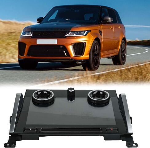 لوحة تحكم في المناخ LCD مقاس 10 بوصات تعمل باللمس لسيارة Land Rover Sport L494 2013-2017 مع تشغيل كامل لتكييف الهواء الأمامي والخلفي وشاشة عالية الدقة in Kuwait