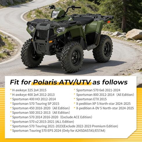 حشية رف التخزين الأمامي M MATI لـ Polaris Sportsman 500 400 450 570 800 H-awkeye 325 400 2x4 X-pedition 5 North-star 2012-2025 5521833 in Kuwait