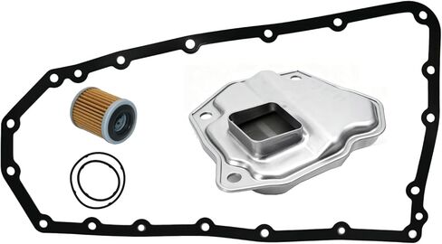 Lalf Transmission Filter Kit For Nissan Altima Rogue Sentra Juke Dodge Mitsubishi Jeep with JF011E RE0F10A Replace 31728-1XF02 31728-1XF03 31728-1XZ0A 2824A007 5191890AA. in Kuwait