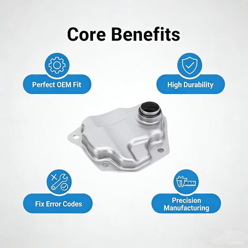 Lalf Transmission Filter Kit For Nissan Altima Rogue Sentra Juke Dodge Mitsubishi Jeep with JF011E RE0F10A Replace 31728-1XF02 31728-1XF03 31728-1XZ0A 2824A007 5191890AA. in Kuwait
