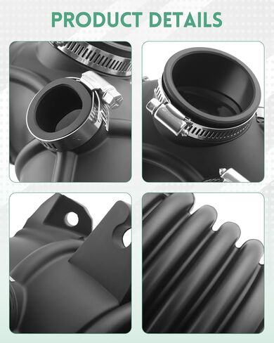 Air Intake Hose Fits for Toyota Highlander 2006 2007 2008 2009 2010 3.3L V6 Hybrid Egnine, Air Cleaner Hose with Clamp, Replacement 17881-20140 in Kuwait