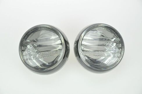 TOPZONE Fit for Suzuki BOULEVARD - C50/ C50C/ C50T - VL800; Boulevard C50 B.O.S.S; BOULEVARD M50 - VZ800; 35610-38AA0; Turn Indicator Lamp Blinker Signal Light Lens, No bulbs (Smoke) in Kuwait