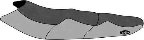BlackTip Jetsports Premium Seat Cover Compatible with Yamaha 1999-2004 WaveRunner SUV 1200 (Gray/Dark Gray) in Kuwait