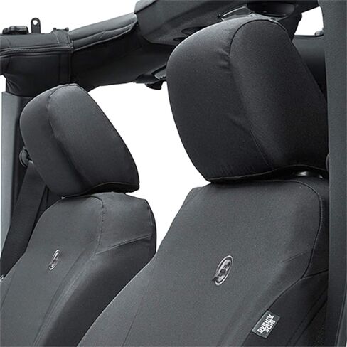 Bestop 2928335 Black Diamond Front Seat Covers for 2013-2018 Wrangler JK 2-door/4-door in Kuwait