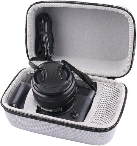 Hard Travel Case Compatible with Fujifilm X-T30 III,X-T50,X-T5,X-T30 II, X-T30, X-T10, X-T20,X-T3 Mirrorless Digital Camera (Fits 16-50mm/18-55mm/15-45mm Lenses) (Black Big) in Saudi Arabia
