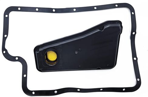 Automatic Transmission Filter Oil Pan Gasket Kit E40D 4R100 Compatible with Ford E150 E250 E350 E450 F-350 F-450 E-150 E-250 E-350 E-450 Econoline Super Duty Lobo Ranger Navigator Replaces E9TZ7A098A in Saudi Arabia
