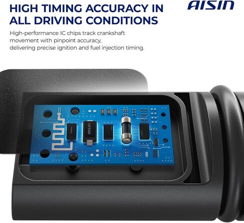 AISIN AFTERMARKET CKSAZ-00078 Engine Crankshaft Position Sensor - Compatible with Jeep Wrangler 1987-1990, Cherokee 1986-1990, Wagoneer 1985-1990, Renault Encore 1984-1986 in Kuwait
