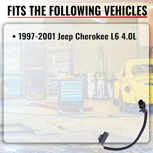 مستشعر موضع العمود المرفقي للمحرك متوافق مع 1997-2001 جيب شيروكي L6 4.0L استبدال #56027866AB، 53009954،04638128 in Kuwait