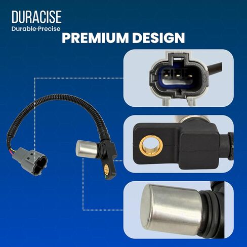 مستشعر موضع العمود المرفقي من DURACISE متوافق مع 1999-2008 شيفروليه تراكر و1999-2005 سوزوكي جراند فيتارا، فيتارا، 2002-2006 XL-7، 2002-2007 إيريو، 2007-2009 SX4، تقدير #3322077E00، 91174660 in Kuwait