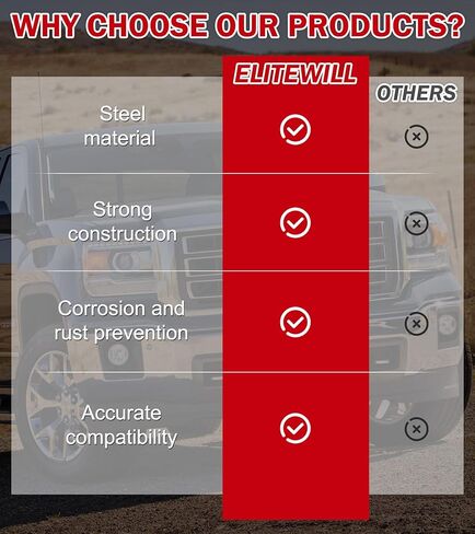 طقم تصليح إطار فوق المحور من ELITEWILL بطول 6 أقدام مناسب لجزء استبدال Chevy Silverado وGMC Sierra 1500 Pickup 1999-2006 in Saudi Arabia