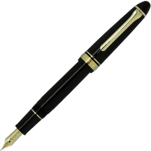 セーラー万年筆 Sailor 1911 Profit Casual Black & Gold Fountain Pen (Fine) in Kuwait