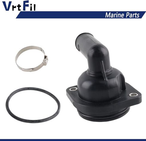 8M0090819 Thermostat Assembly Compatible with Mariner Mercury Outboard 65-115HP in Kuwait