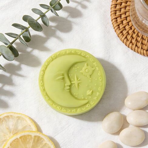 3D Moon Face Candle Mold Luna Goddess Candle Silicone Molds for Candles Making Resin Casting Aromatherapy Candles Handmade Wax Home Decor in Saudi Arabia