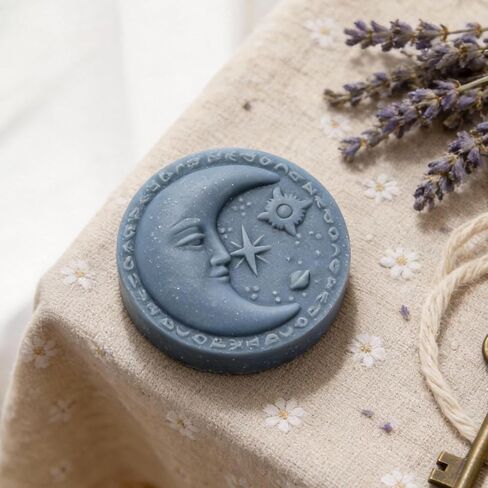 3D Moon Face Candle Mold Luna Goddess Candle Silicone Molds for Candles Making Resin Casting Aromatherapy Candles Handmade Wax Home Decor in Saudi Arabia