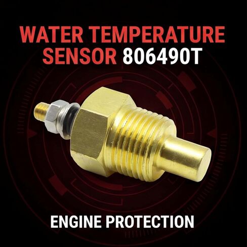 Water Temperature Sensor 806490T Compatible with Mercruiser Mercury Volvo Penta Sierra OMC Inboard V6 V8 Engines Replaces 806490 806490T 3853787 385387 872068 97257 97257A1 36525 980613 in Kuwait