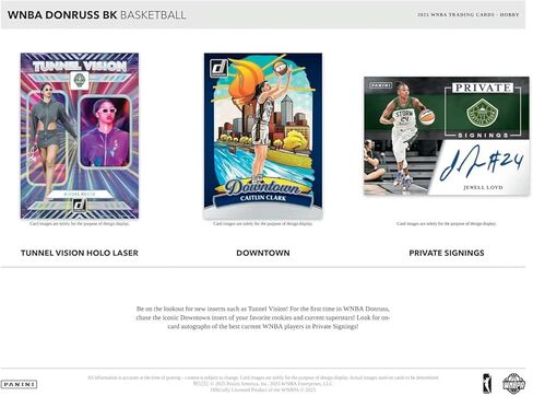 2025 Panini Donruss WNBA Basketball Blaster Trading Card Box (Blaster Exclusive Lava & Laser Parallels) in Kuwait