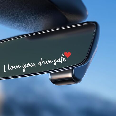 3 PCS Trust in God Rearview Mirror Car Stickers, Waterproof Vinyl Decals, Christian Car Accessories for Women, Cute Rear View Mirror Sticker for Auto Decor Fits Most Vehicles (Pink) in Saudi Arabia