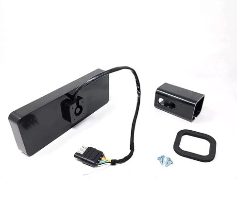 Sequential Light-Up Rectangular Trailer Hitch Receiver Cover Brake Tail Turn LED Light 4-in-1- fits 2" Hitch - Sequential Signal/Brake/Reverse/Runing Light in Saudi Arabia