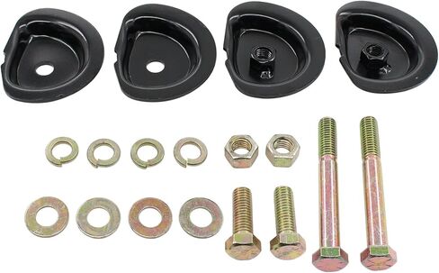 Left and Right Rear Coil Spring Retainers Kit for Chevrolet C10 Pickup 1960-1969, C10 Suburban 1968-1972, C20 Panel 1967, C20 Pickup 1960-1969 in Kuwait