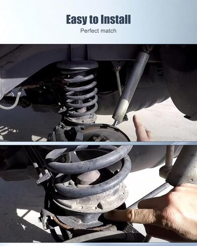 Rear Coil Spring Insulator Kit Fit for Jeep Grand Cherokee 1999 2000 2001 2002 2003 2004 Replace 52088346AB 52088402AB, 4Pcs in Kuwait