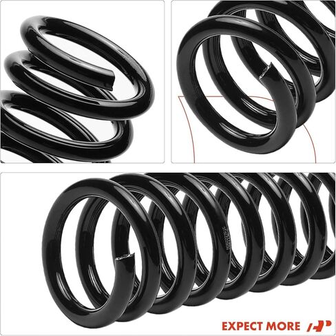 نوابض أمامية ممتازة A متوافقة مع Jeep Liberty 2002 2003 2004 2005 2006 2007، جانب السائق والراكب، عبوتان، استبدال # 52088629AA، 52088630AC in Kuwait