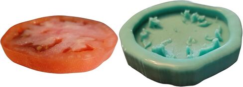 Tomato Slice Silicone Mold | Realistic Food Shape Mold for Soap Embeds | Candle Embeds Mold| Wax Melts Silicone Mold| Not Food Grade in Saudi Arabia