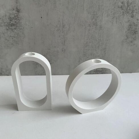 Vase Silicone Molds Square Creative Handmade Gypsum Cement Mould Funny Nordic Style Circular Arch Test Tube(Style 2) in Kuwait