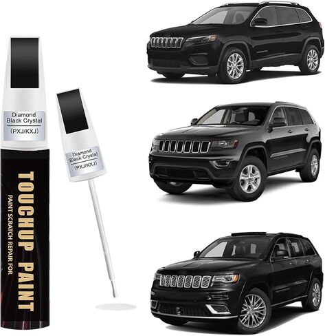 Bright White(PW7/GW7) Car Paint Touch Up Pen Compatible with JEEP, 2-In-1 Color Accurate Touch Up Car Scratch Repair Paint Match JEEP Series Automotive Scratch Remover for Nicks & Chips Repair in Kuwait