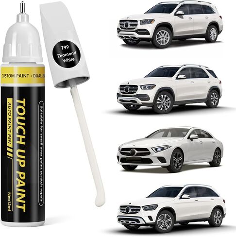 (Polar White (149) Car Touch Up Paint for Mercedes-Benz,Car Paint Scratch Repair Kit,2 in 1 Premium Scratch Remover Pen with Exact Color-Matched in Saudi Arabia