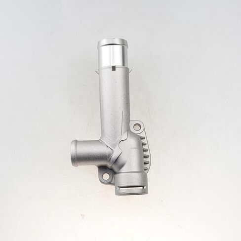 Car Aluminum Metal Thermostat Housing Cover Assembly Kit Engine Coolant Water Flange Pump Outlet Hose Connection fit for VW Amarok 2H 2.0D 03L121131M in Saudi Arabia