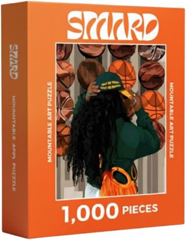 Smard Art 1000 Piece Puzzle for Adults, Jigsaw Puzzle Fashion and Basketball Theme, Fun Puzzles for Adults, Puzzles for Adults 1000 Pieces 18x24 Family Puzzle in Saudi Arabia