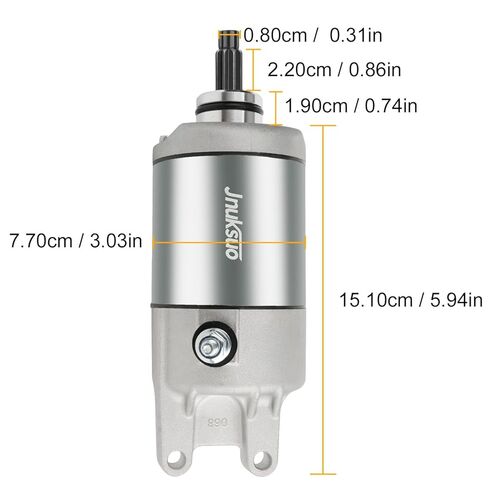 Starter Motor for Honda FourTrax 300 & TRX300/TRX300FW ATV 1988-2000 - Replaces OEM 31200-HC4-023 31200-HC4-033 & 18337 - Fits TRX250 1987 & ATC250 SX/ES Big Red Jnuksuo in Saudi Arabia
