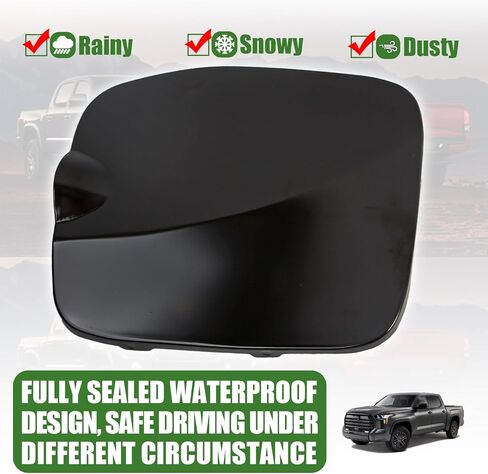 77305-04080 Fuel Tank Filler Door Cover Gas Fuel Tank Cap Replacement for Toyota Tacoma 2016-2023 5 FT Bed 77305-04906 in Saudi Arabia