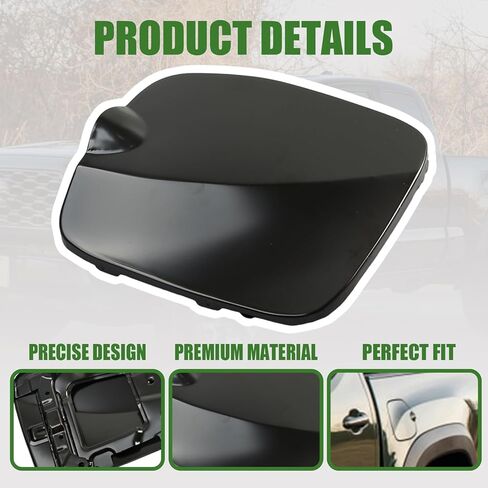 77305-04080 Fuel Tank Filler Door Cover Gas Fuel Tank Cap Replacement for Toyota Tacoma 2016-2023 5 FT Bed 77305-04906 in Saudi Arabia