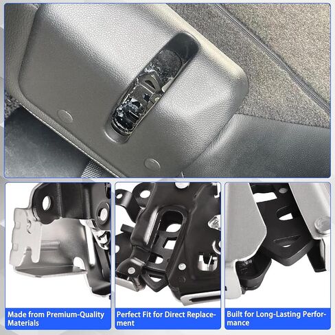 مجموعة مشغل القفل الخلفي للمقعد الخلفي متوافقة مع 2012-2017 Honda CR-V للسائق الأيسر وجانب الركاب الأيمن، استبدل OEM 82620-T0A-A03، 82220-T0A-A02، قطعتان in Kuwait