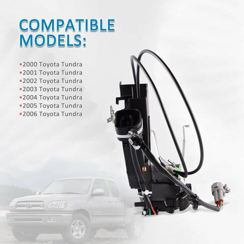 Front Left Driver Side Door Lock Actuator Assembly Compatible for 2000-2006 Toyota Tundra Door Latch Actuator, Replace# 69040-0C010 in Saudi Arabia