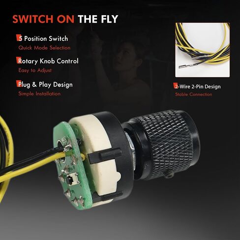 SOTF Switch Compatible with 2011-2016 Chevy Silverado GMC Sierra 2500HD 3500HD 6.6L Duramax LML, DSP5 5-Position 2-Wire 2-Pin Shift-On-The-Fly Fuel Temp Switch with Connector selector Switch in Saudi Arabia