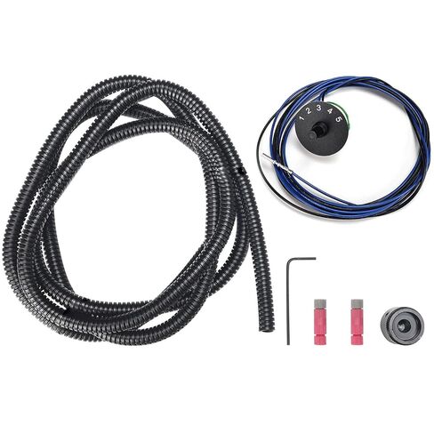 مفتاح SOTF متوافق مع 2001-2004 شيفروليه/تشيفي سيلفرادو 2500 HD 3500 HD GMC Sierra 2500 HD 3500 HD 6.6L Duramax LB7، DSP5 5-Position Fuel Temp Shift-On-The-Fly Selector Switch in Kuwait