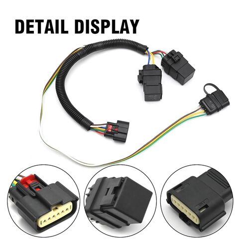 Saihisday 56429 4-Pin Trailer Wiring Harness,Trailer Wiring Harness Kit Replacement for Chevrolet Equinox 2018-2024 Replacement for GMC Terrain 2018-2024, Replaces 56429 in Kuwait