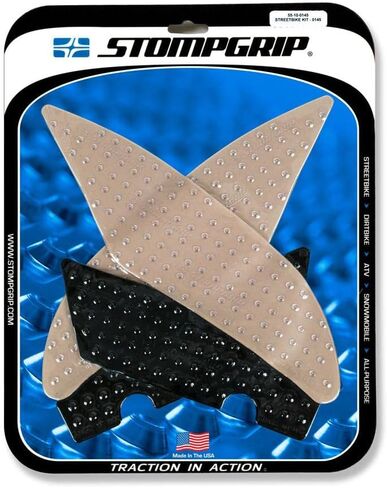 Stompgrip Motorcycle Traction Pads (Clear) for 17-20 Yamaha YZF-R6 in Kuwait
