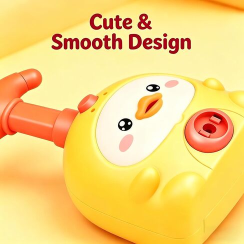 Animal Air Powered Balloon Car Toy,2-in-1 Races on Ground & Flies in Air, Party Favors & Birthday Gift, Easy Manual BalloonPump,DIY Physics Learning for Party Fun (Yellow) in Kuwait