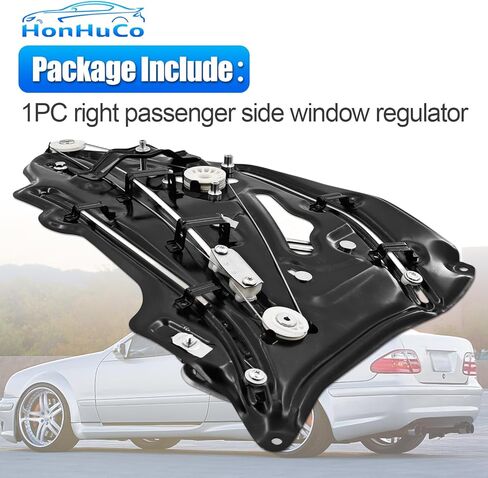 Rear Right Passenger Side Window Regulator Fits for Mercedes CLK W209 CLK320 CLK500 CLK350 CLK55 CLK63 AMG 2003-2009 A2096700203 2096700203 in Kuwait