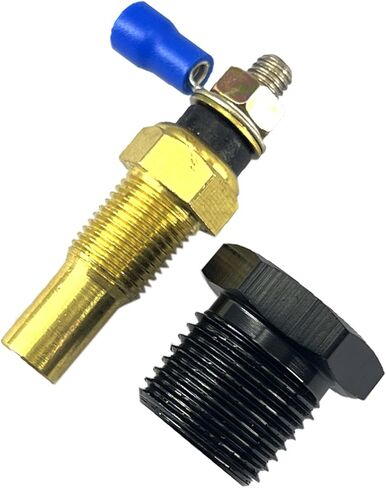 DEVMO Coolant Temperature Sender Sensor Adapter K20 K24 Engine Swap Compatible with Civic with Fittings Adaptor 3/8-1/8NPT RSC147 in Kuwait