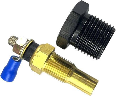 DEVMO Coolant Temperature Sender Sensor Adapter K20 K24 Engine Swap Compatible with Civic with Fittings Adaptor 3/8-1/8NPT RSC147 in Kuwait