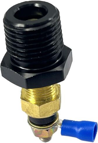 DEVMO Coolant Temperature Sender Sensor Adapter K20 K24 Engine Swap Compatible with Civic with Fittings Adaptor 3/8-1/8NPT RSC147 in Kuwait