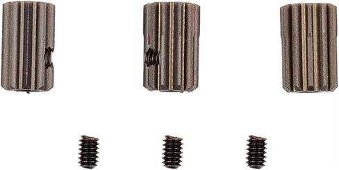Associated 21690 RC28R Factory Team Aluminum 1:28 Scale Pinion Gear Set 9-11 Tooth - 64p in Kuwait